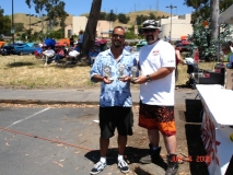 1st place winners Model Car Contest