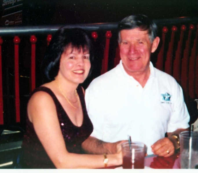 Carol and Fred at NascarCafe